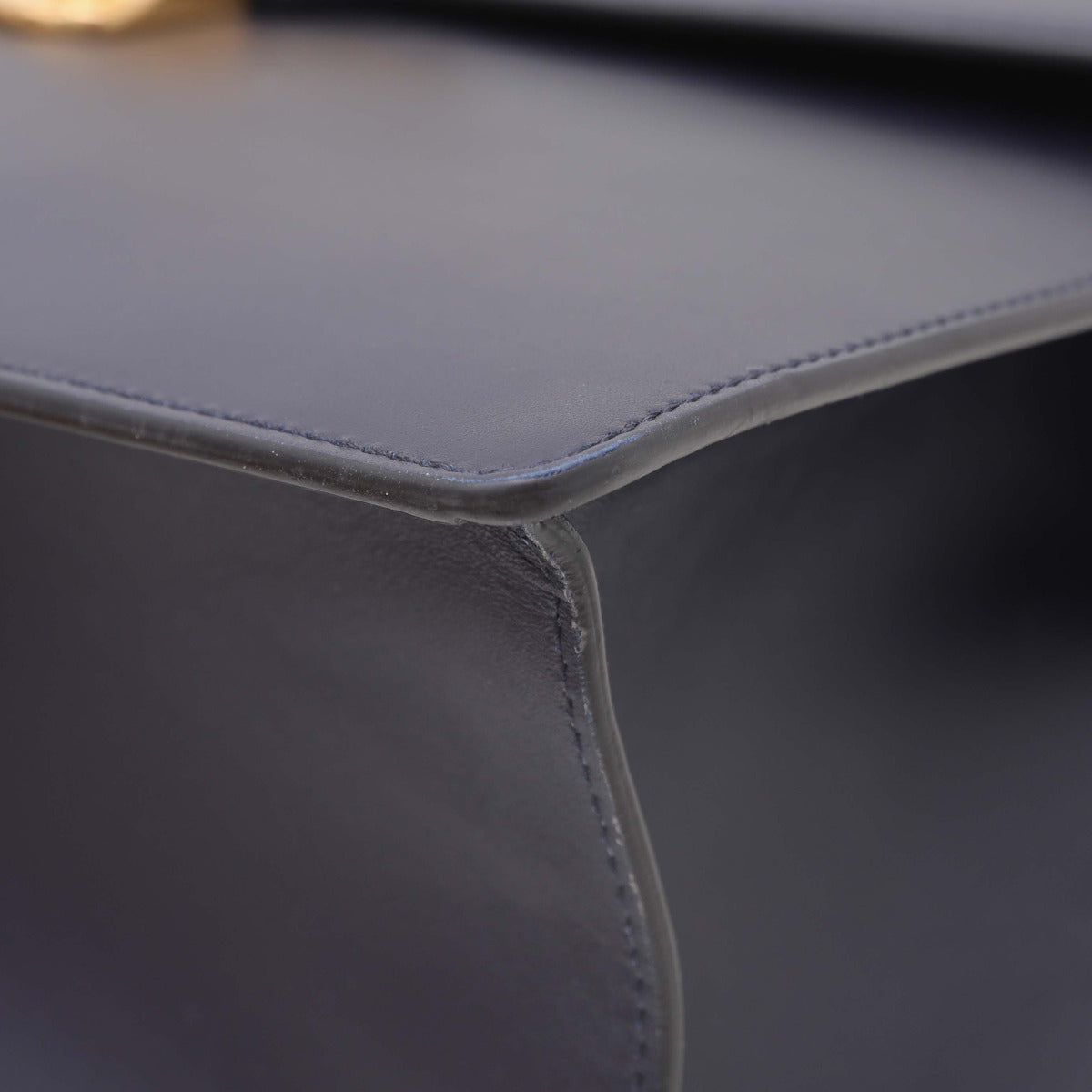 Gucci Navy Blue Sylvie Medium Bag-Gucci-THE CLOSET