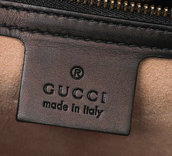 Gucci Black Sylvie Shoulder Bag Small