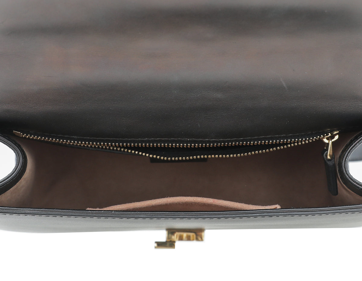 Gucci Black Sylvie Shoulder Bag Small-Gucci-THE CLOSET