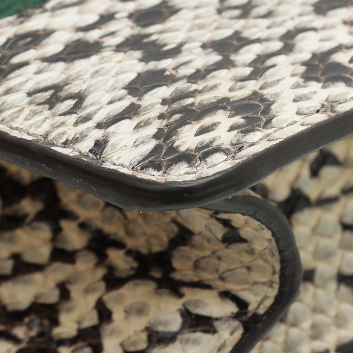 Gucci Natural Snakeskin Sylvie Mini Chain Bag-Gucci-THE CLOSET