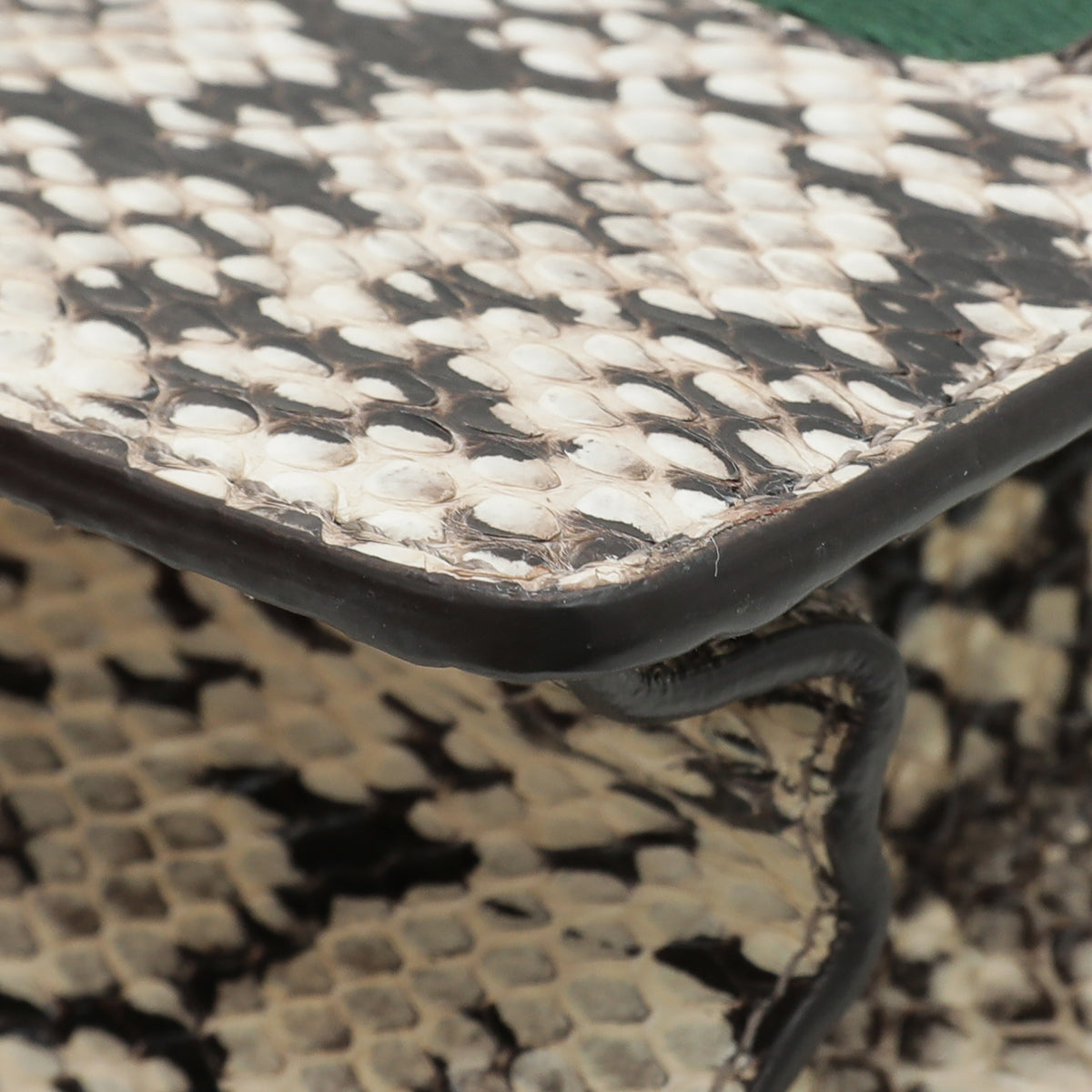 Gucci Natural Snakeskin Sylvie Mini Chain Bag-Gucci-THE CLOSET