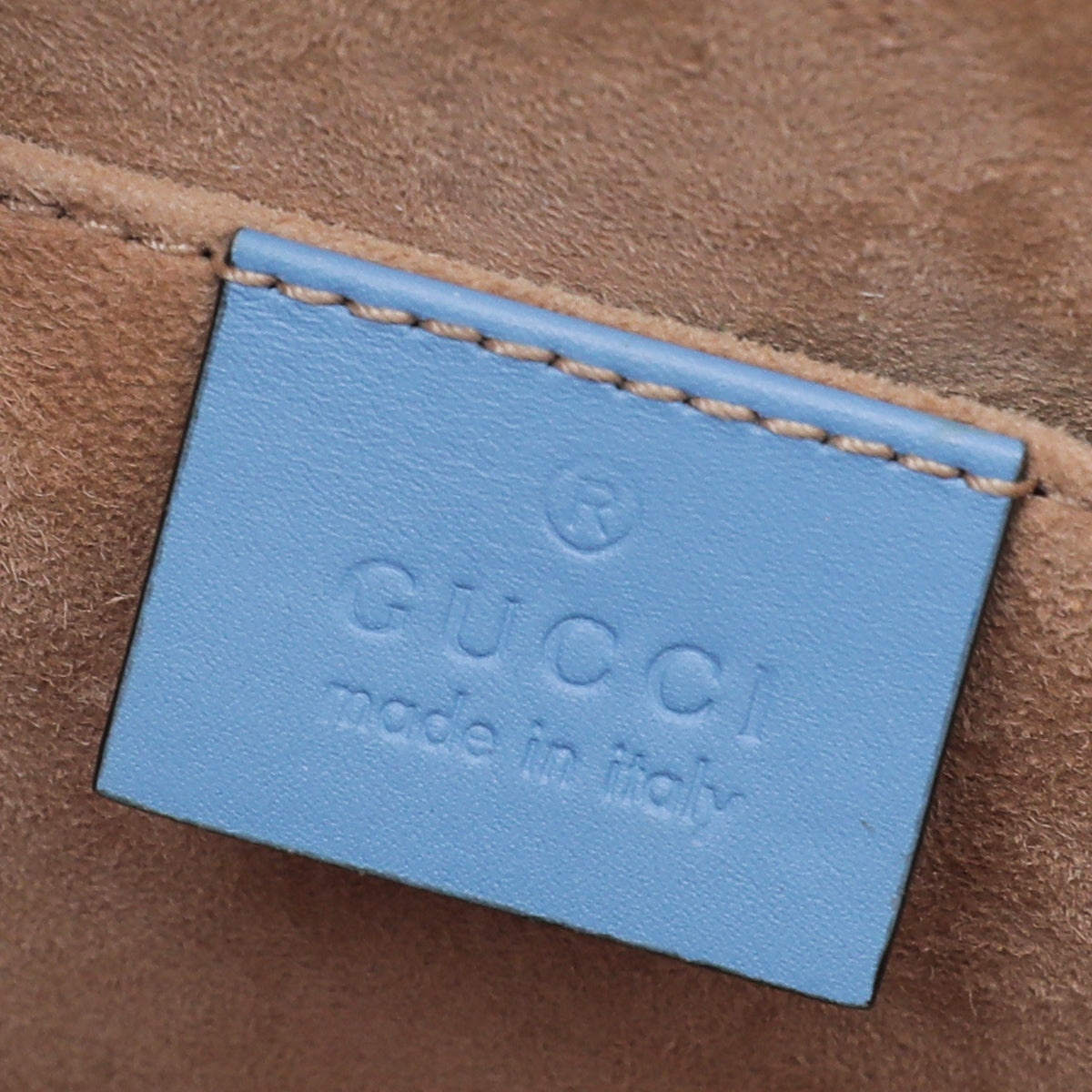 Gucci Blue Sylvie Top Handle Mini Bag-Gucci-THE CLOSET