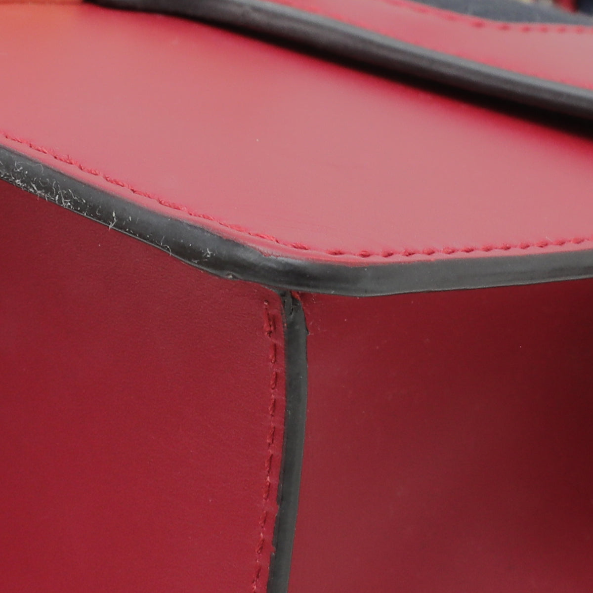 Gucci Red Sylvie Top Handle Mini Bag-Gucci-THE CLOSET