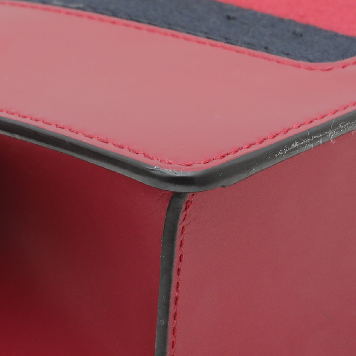 Gucci Red Sylvie Top Handle Mini Bag-Gucci-THE CLOSET