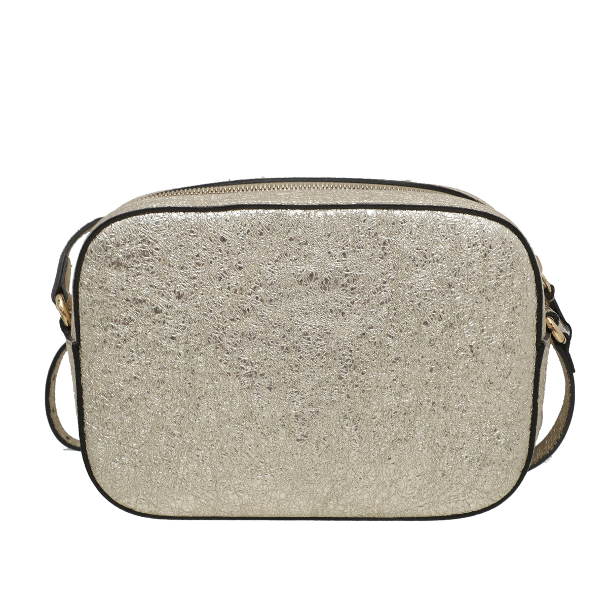 Gucci Metallic Gold Webby Bee Camera Bag-Gucci-THE CLOSET