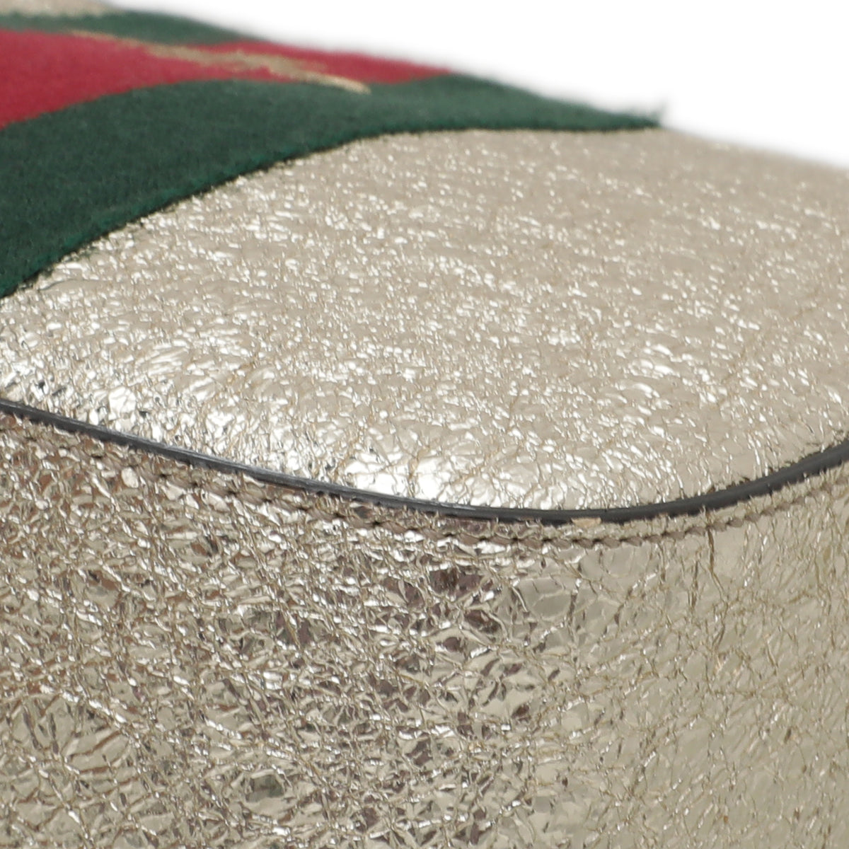 Gucci Metallic Gold Webby Bee Camera Bag-Gucci-THE CLOSET