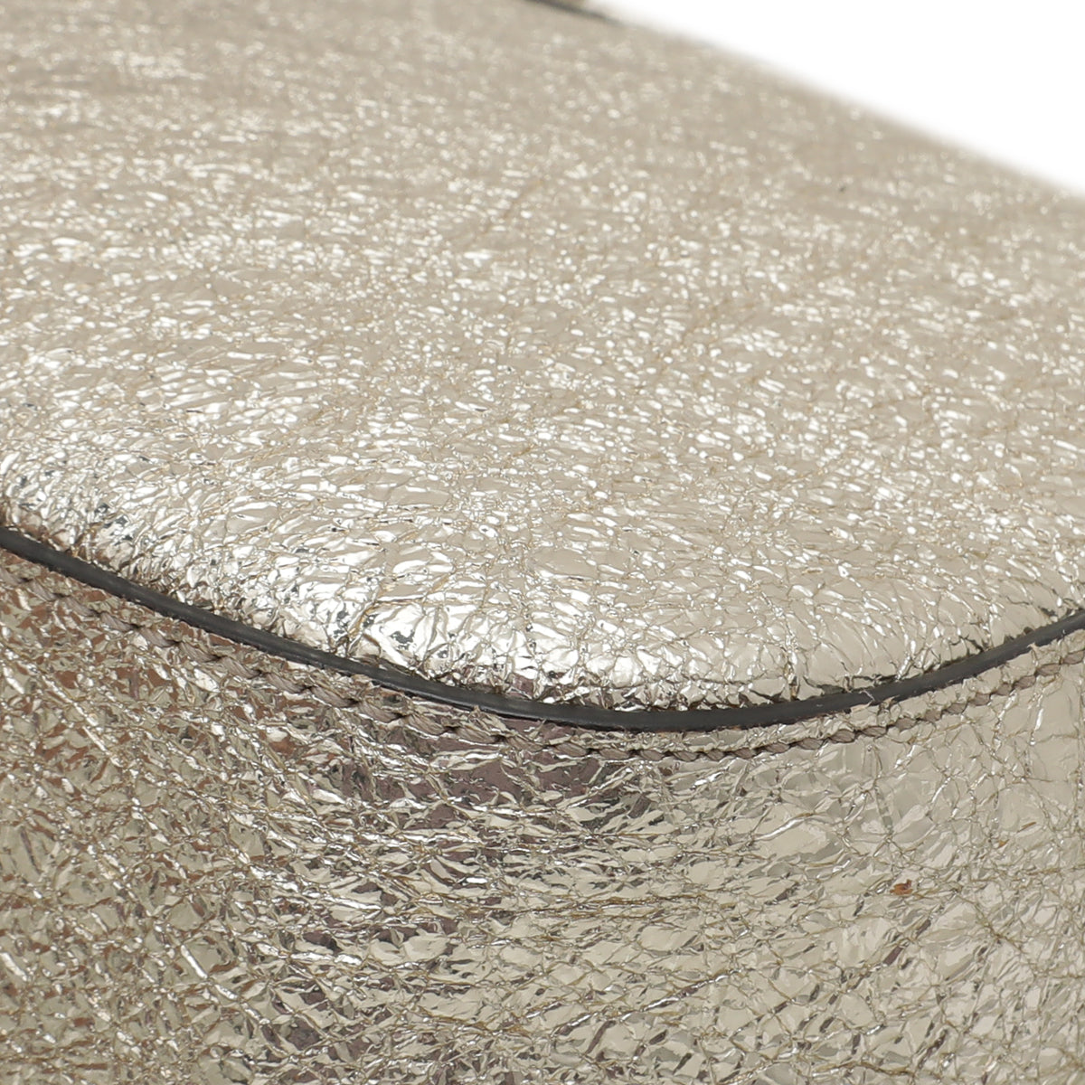 Gucci Metallic Gold Webby Bee Camera Bag-Gucci-THE CLOSET