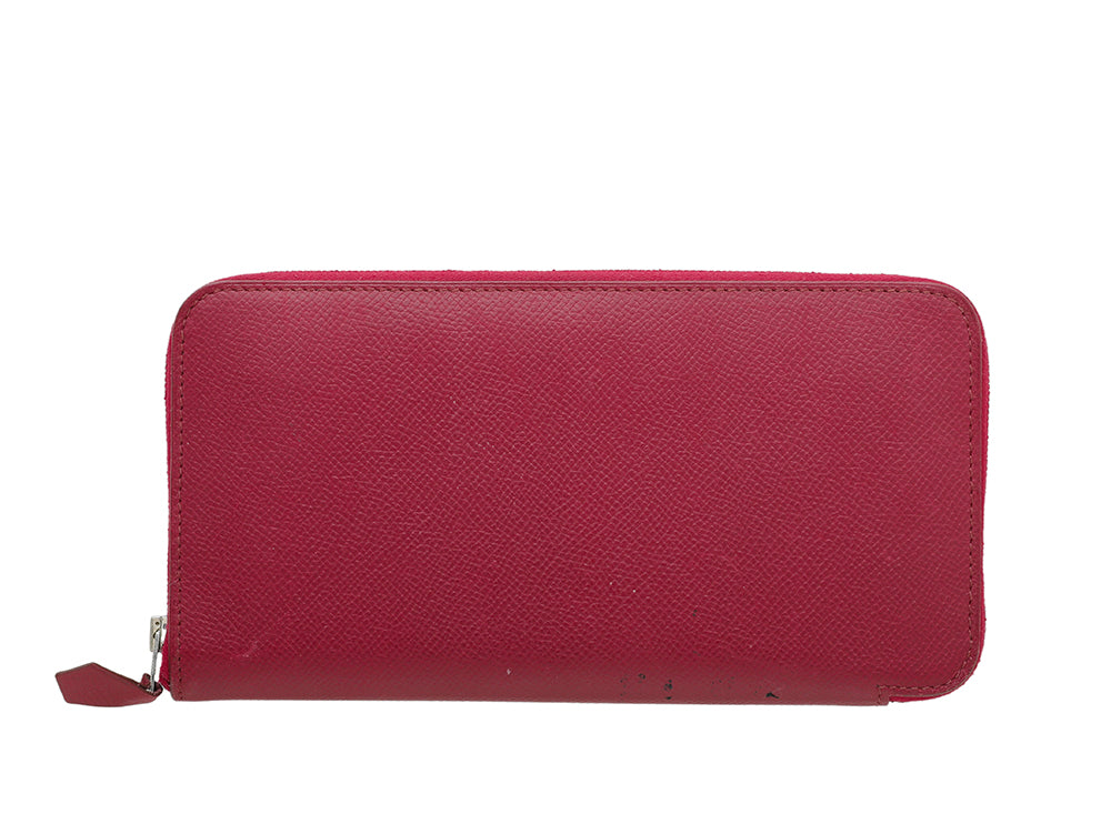 Hermes Ruby Epsom Azap Classic Wallet-Hermes-THE CLOSET
