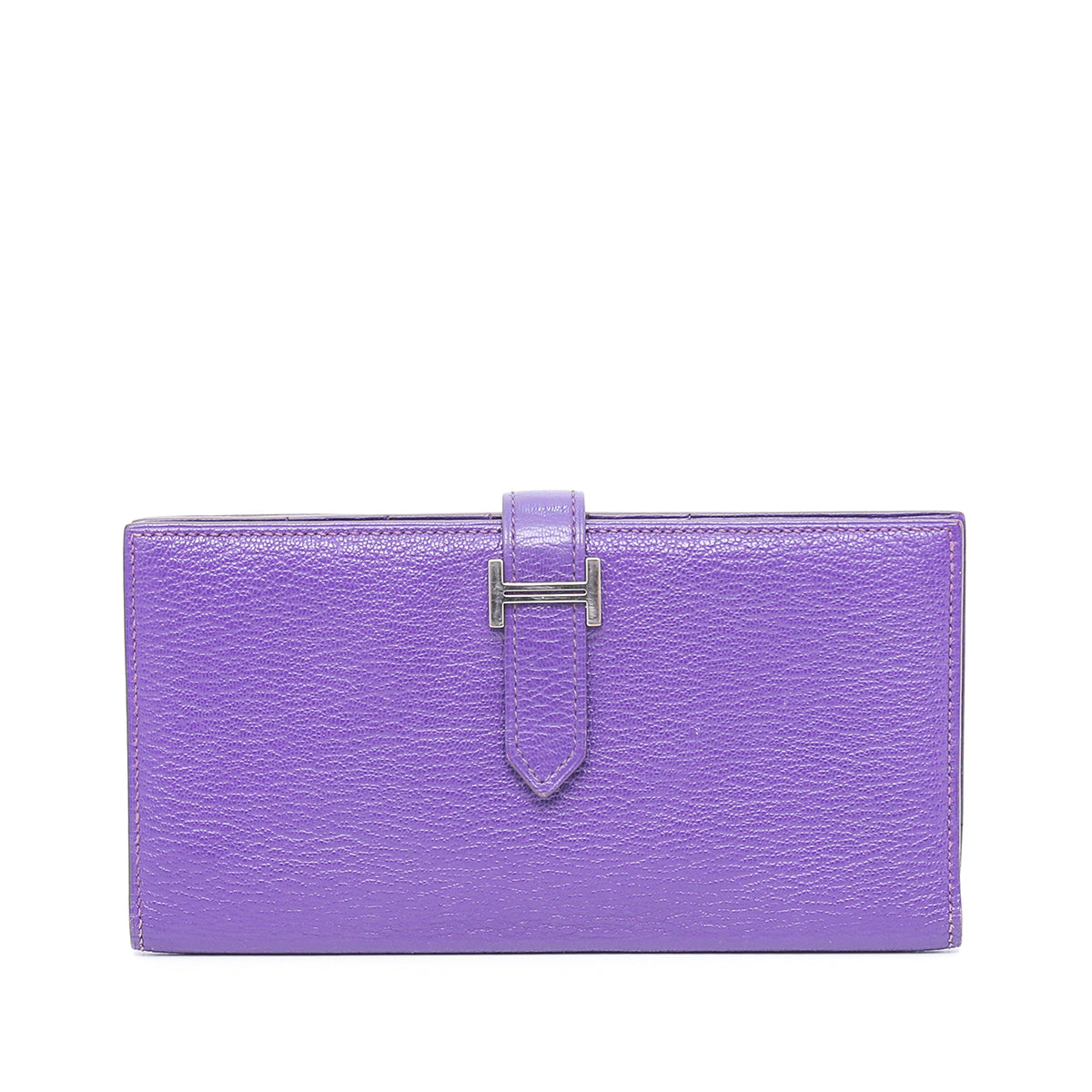 Hermes Violet Bearn Wallet
