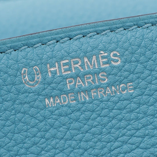 Hermes Bicolor Horseshoe Stamp Birkin 35 Bag