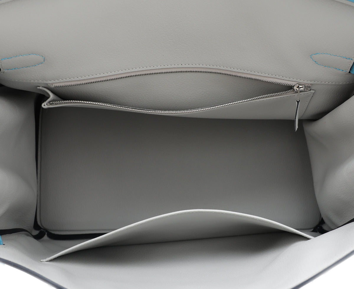 Hermes Bicolor Horseshoe Stamp Birkin 35 Bag-Hermes-THE CLOSET