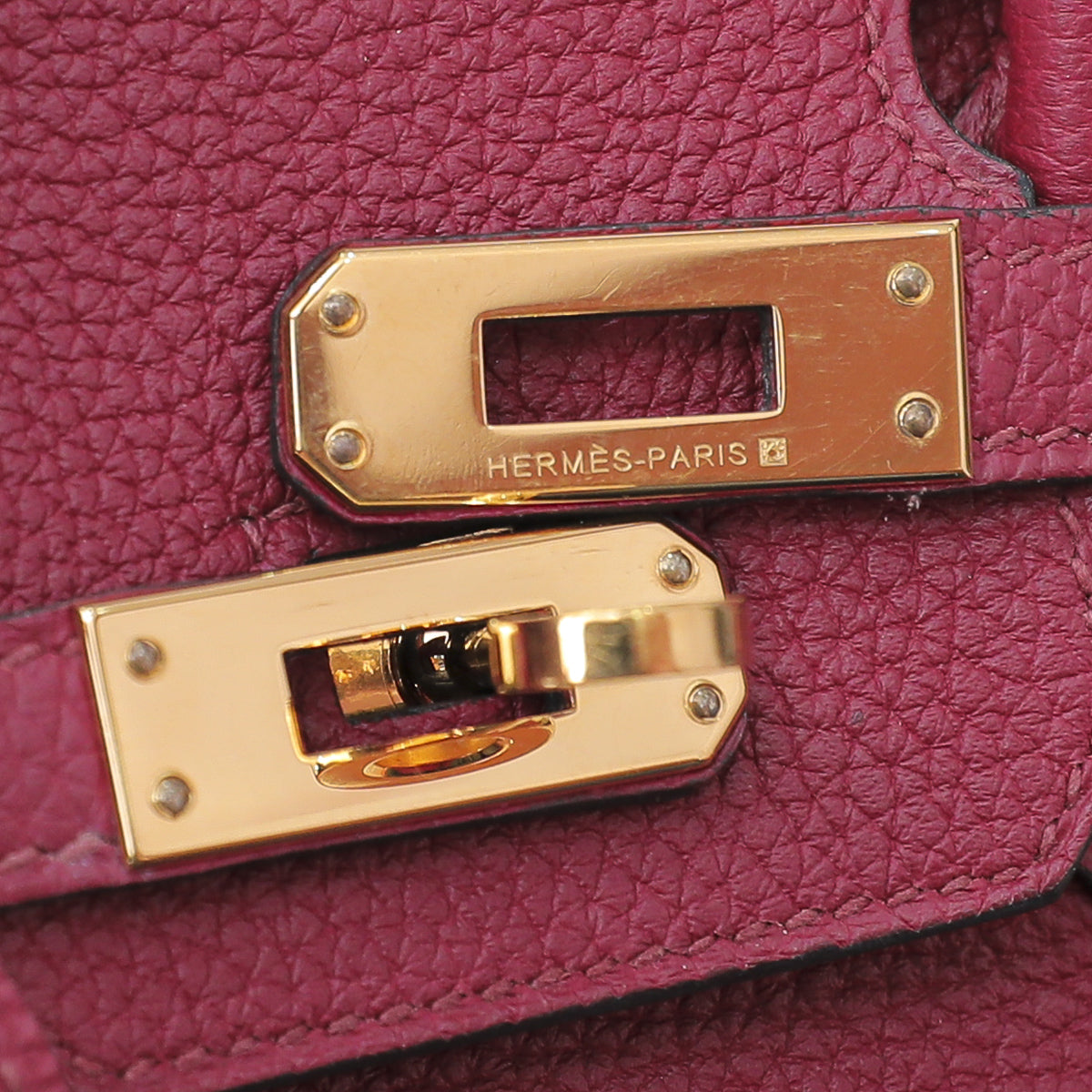 Hermes Rouge H Birkin 25-Hermes-THE CLOSET