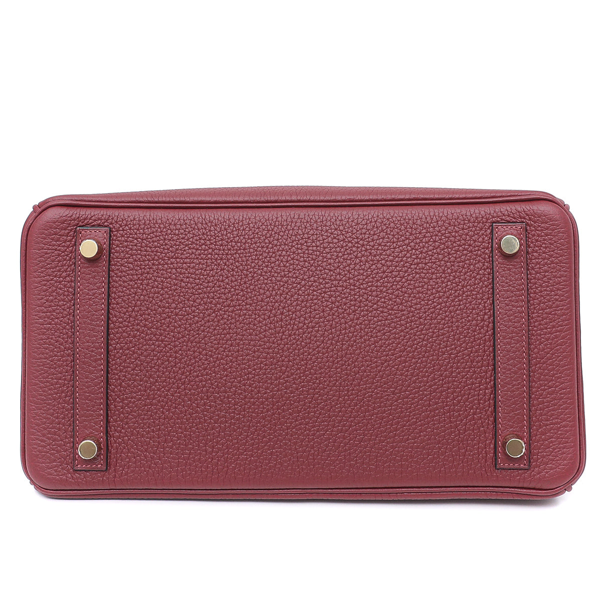 Hermes Rouge H Clemence-Swift Birkin 30-Hermes-THE CLOSET