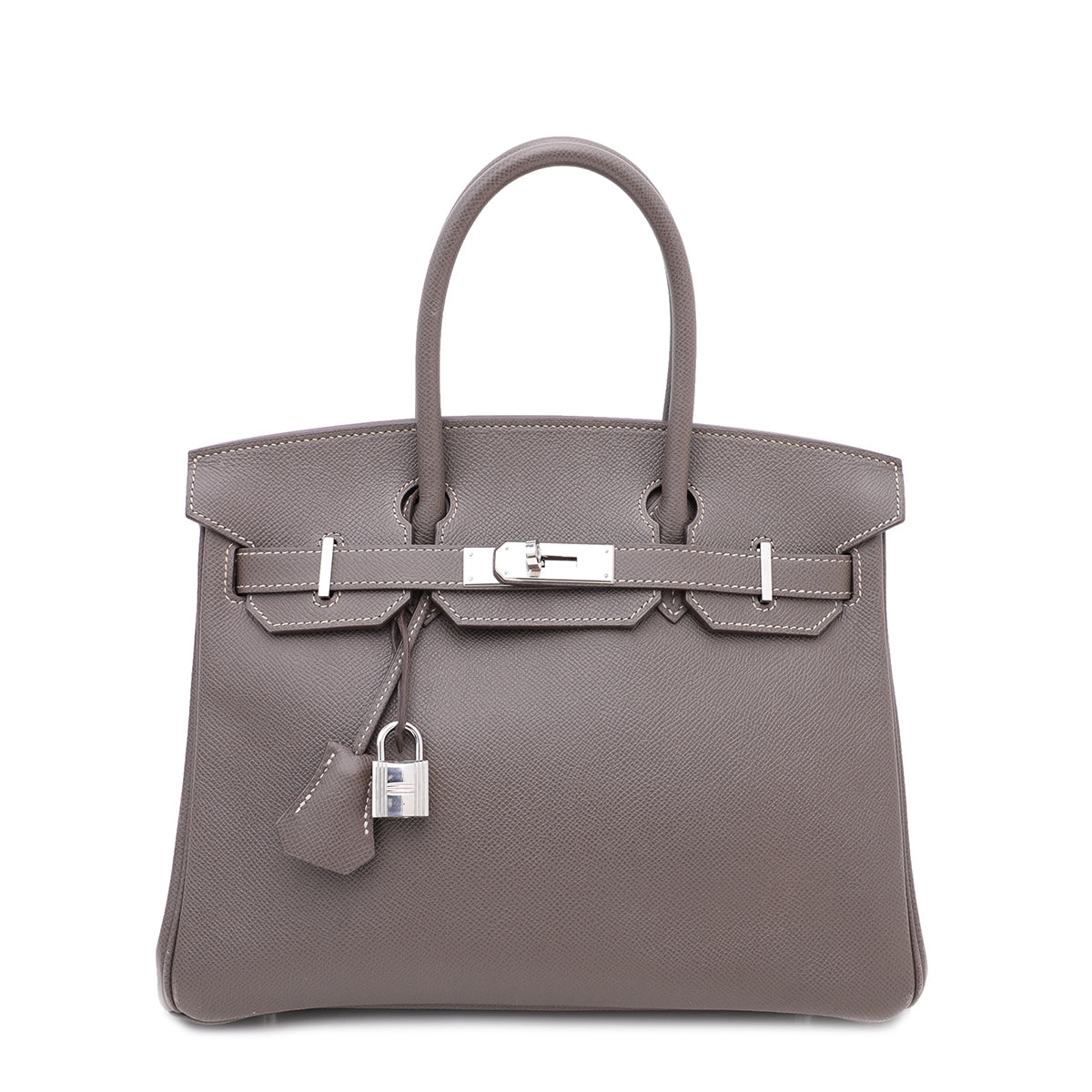 Hermes Etain Epsom Birkin 30 Bag-Hermes-THE CLOSET
