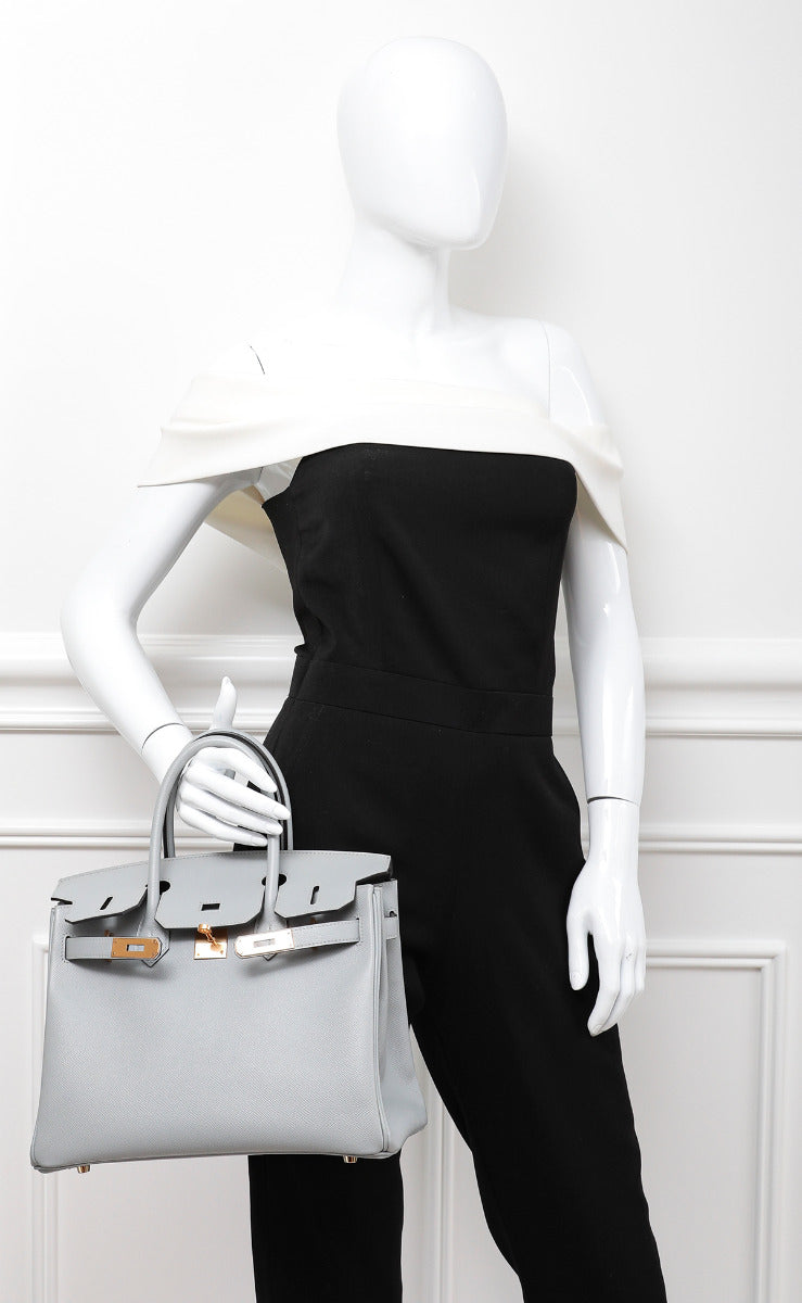 Hermes Bleu Glacier Birkin 30 – THE CLOSET
