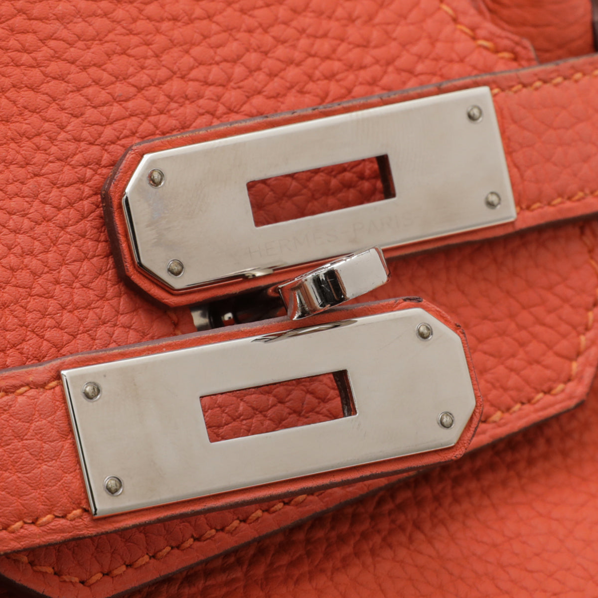 Hermes Orange Birkin 30 Bag-Hermes-THE CLOSET