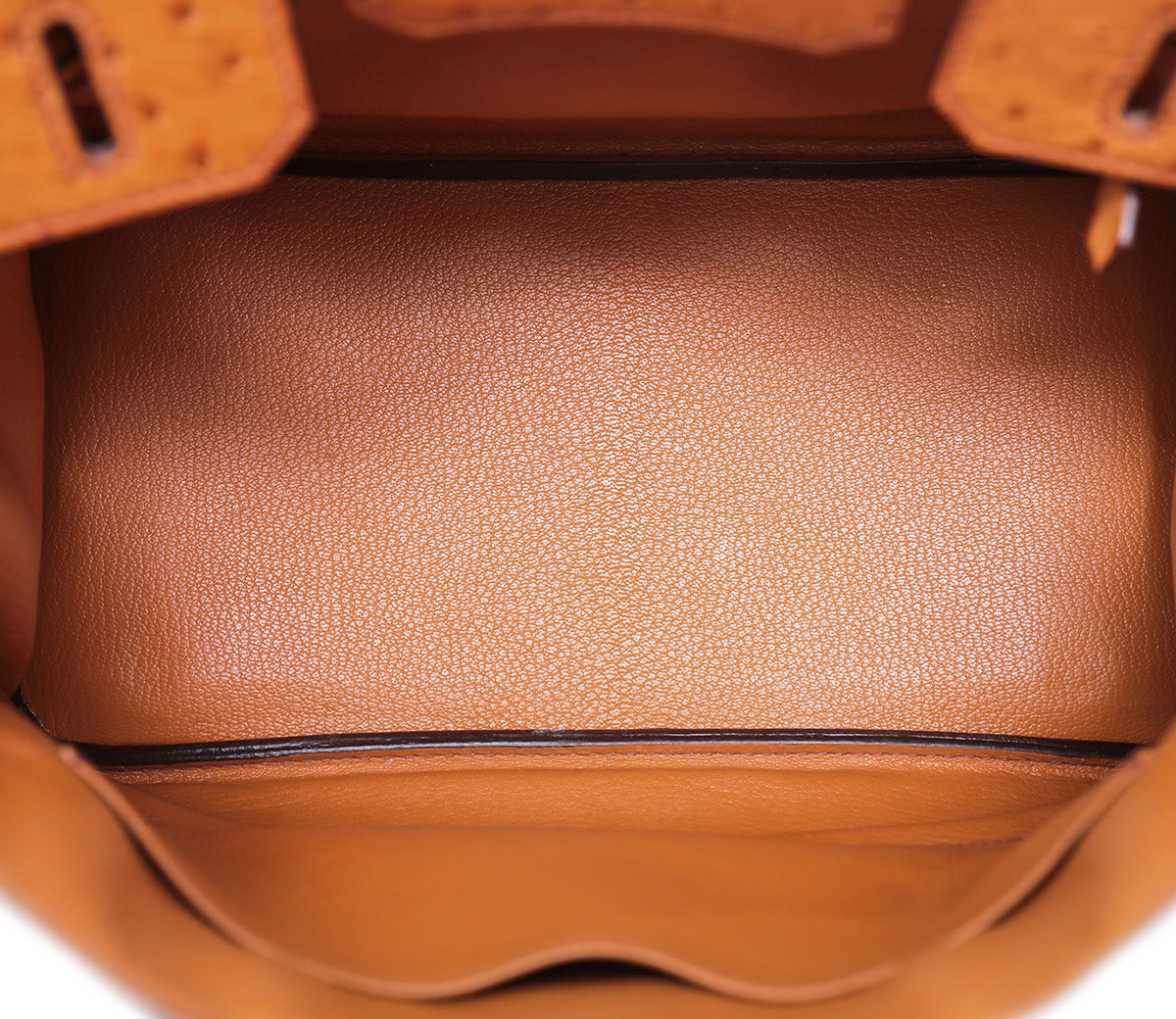 Hermes Gold Ostrich Birkin 30-Hermes-THE CLOSET