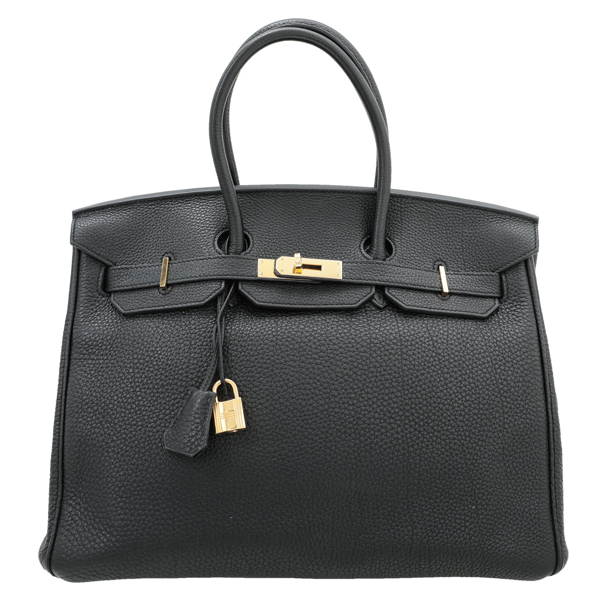 Hermes Black Birkin 35 Bag