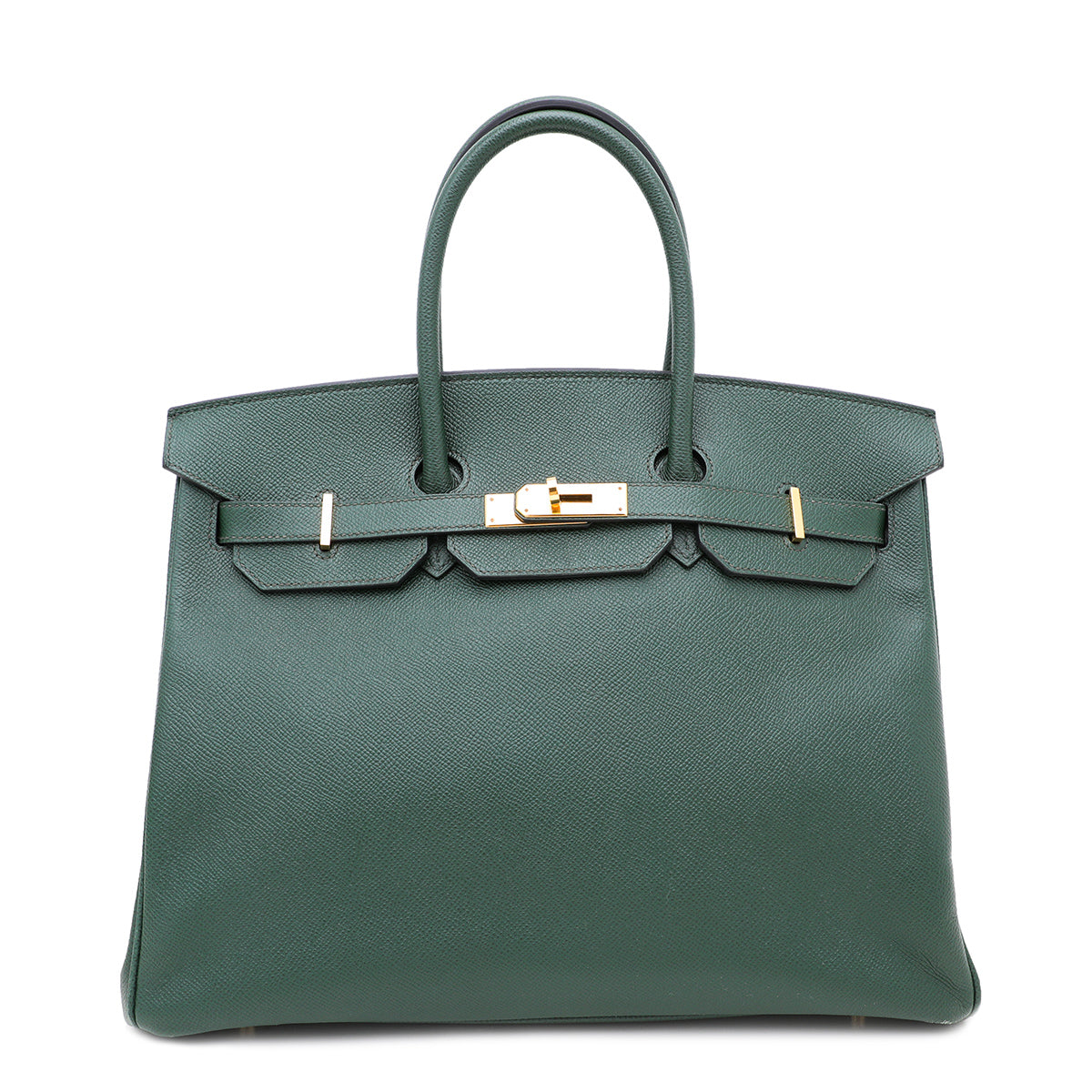 Hermes Vert Anglais Epsom Birkin 35 Bag-Hermes-THE CLOSET
