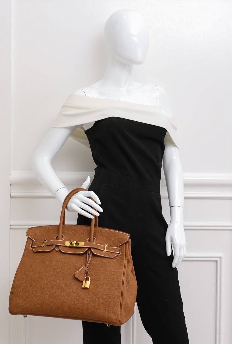 Hermes Gold Birkin 35-Hermes-THE CLOSET