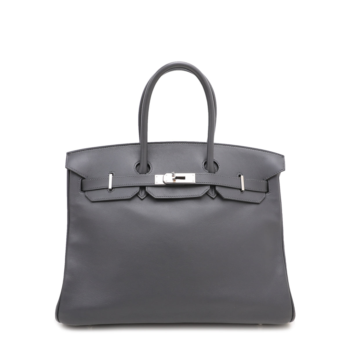 Hermes Graphite Swift Birkin 35 Bag – The Closet