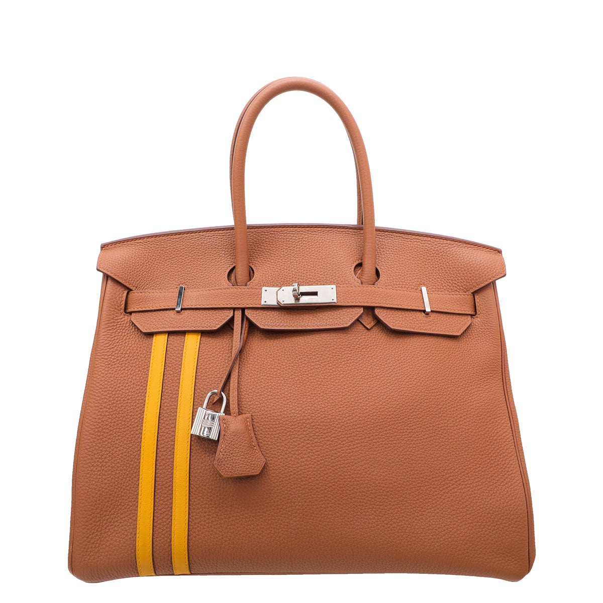 Hermes Bicolor Togo Line Officier Birkin 35 Bag-Hermes-THE CLOSET