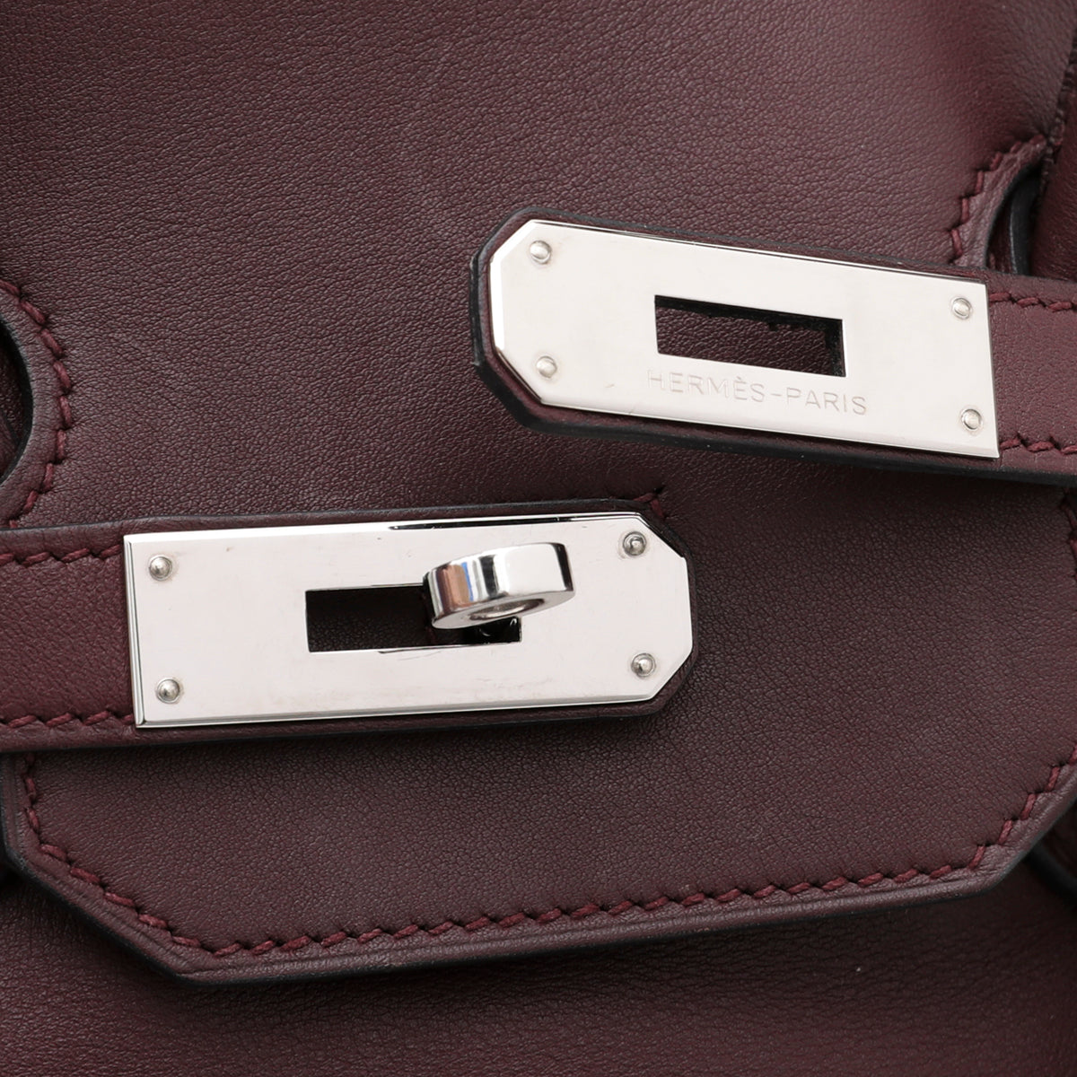 Hermes Bordeaux Swift Birkin 35 Bag-Hermes-THE CLOSET