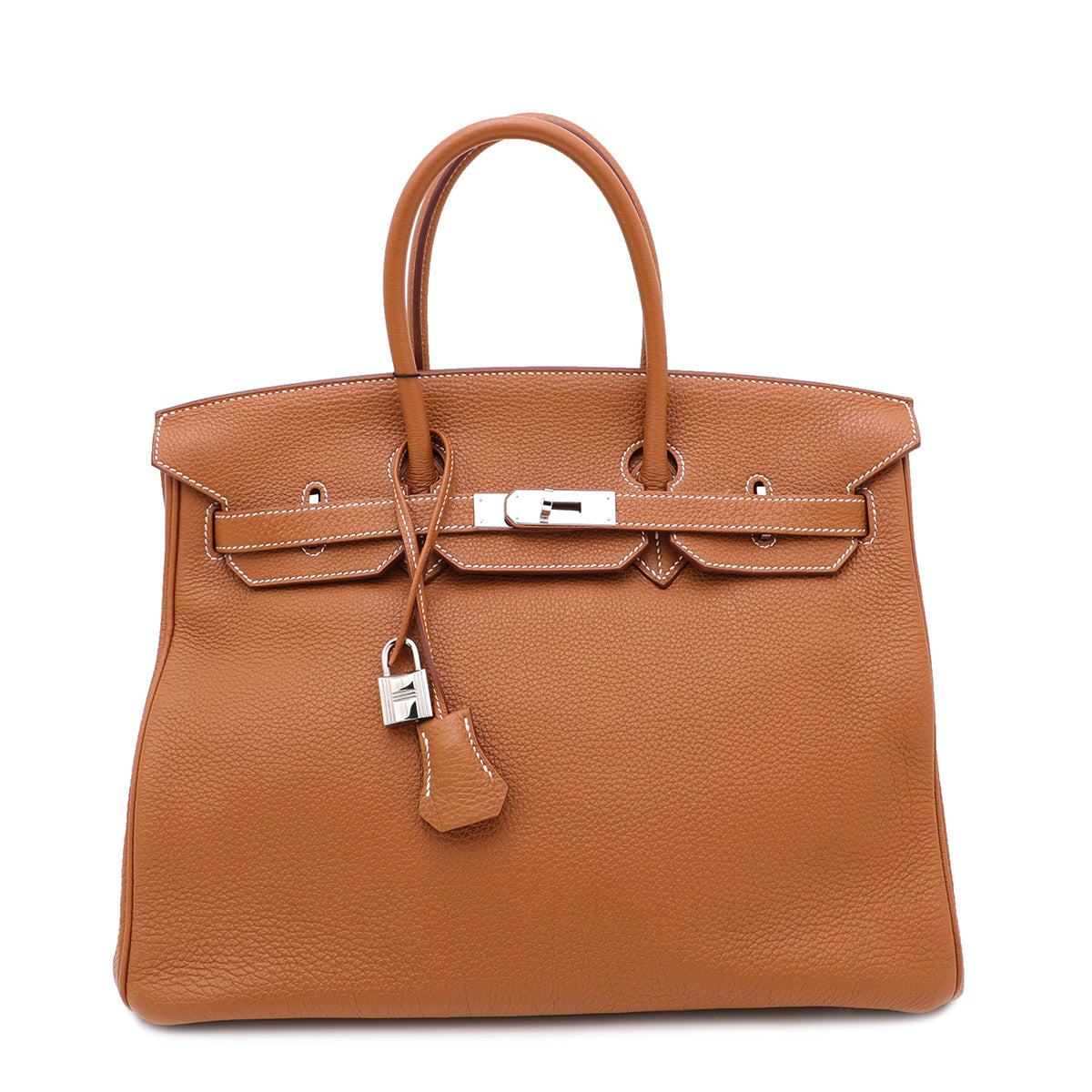 Hermes Tan Birkin Bag 35-Hermes-THE CLOSET