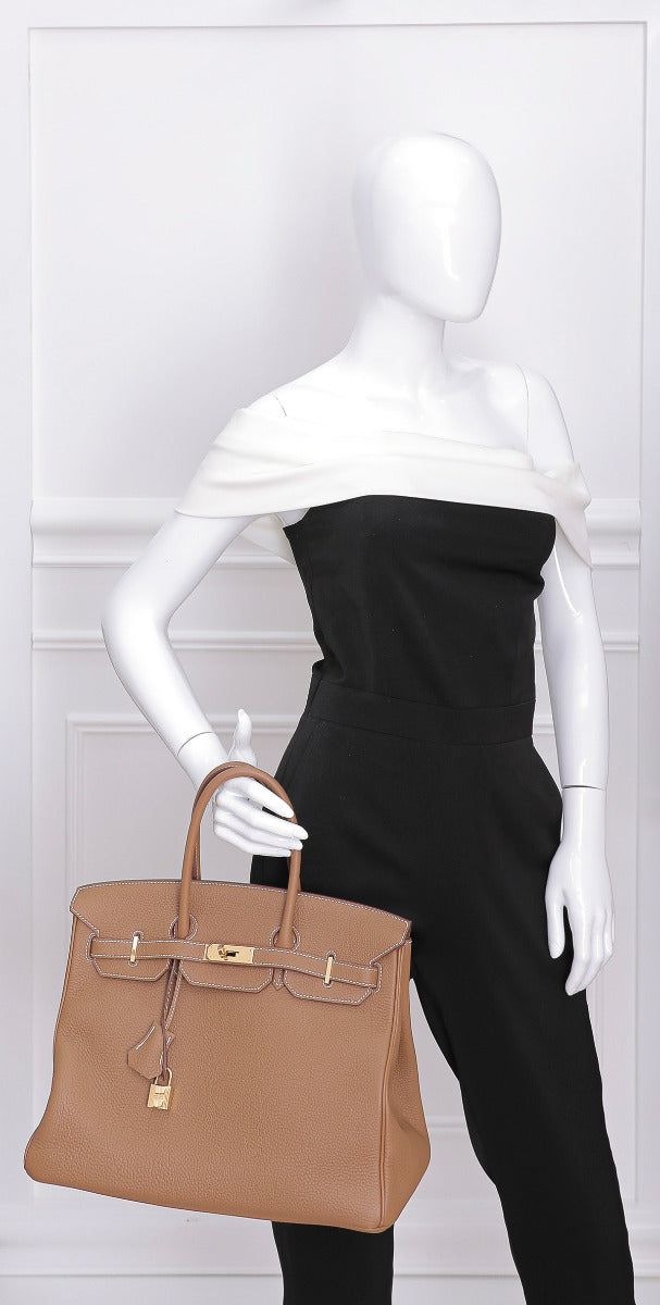 Hermes Gold Birkin Togo 35-Hermes-THE CLOSET