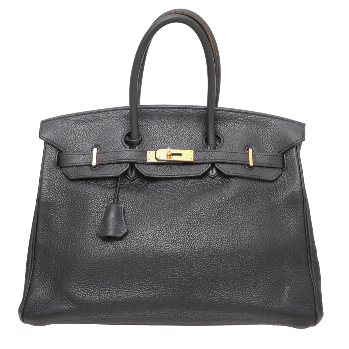 Hermes Black Togo Birkin 35 Bag-Hermes-THE CLOSET
