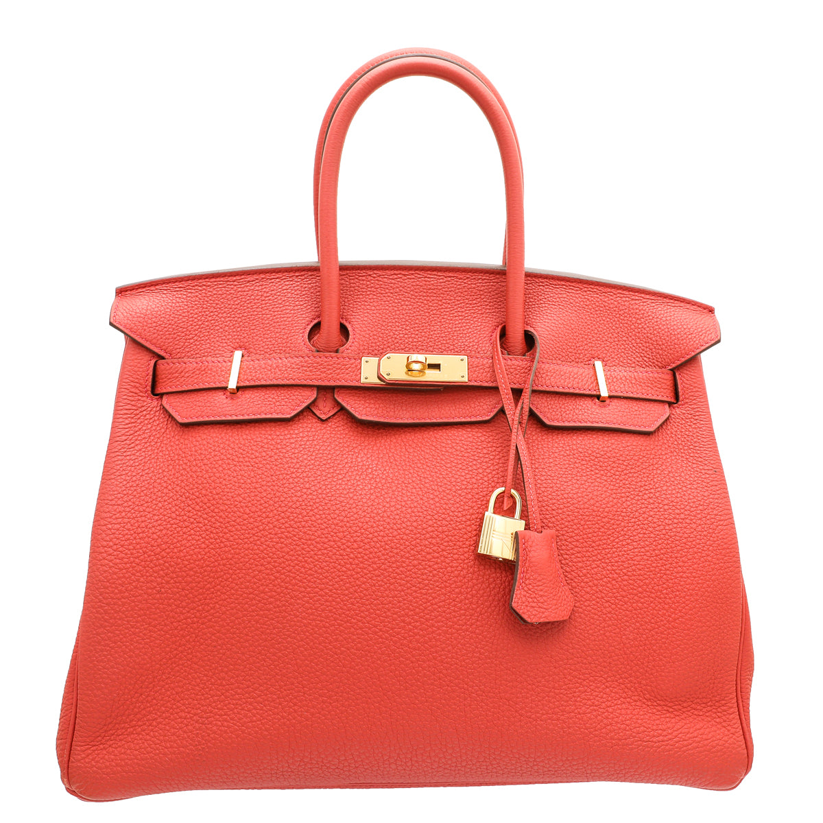 Hermes Geranium Togo Birkin 35 Bag-Hermes-THE CLOSET