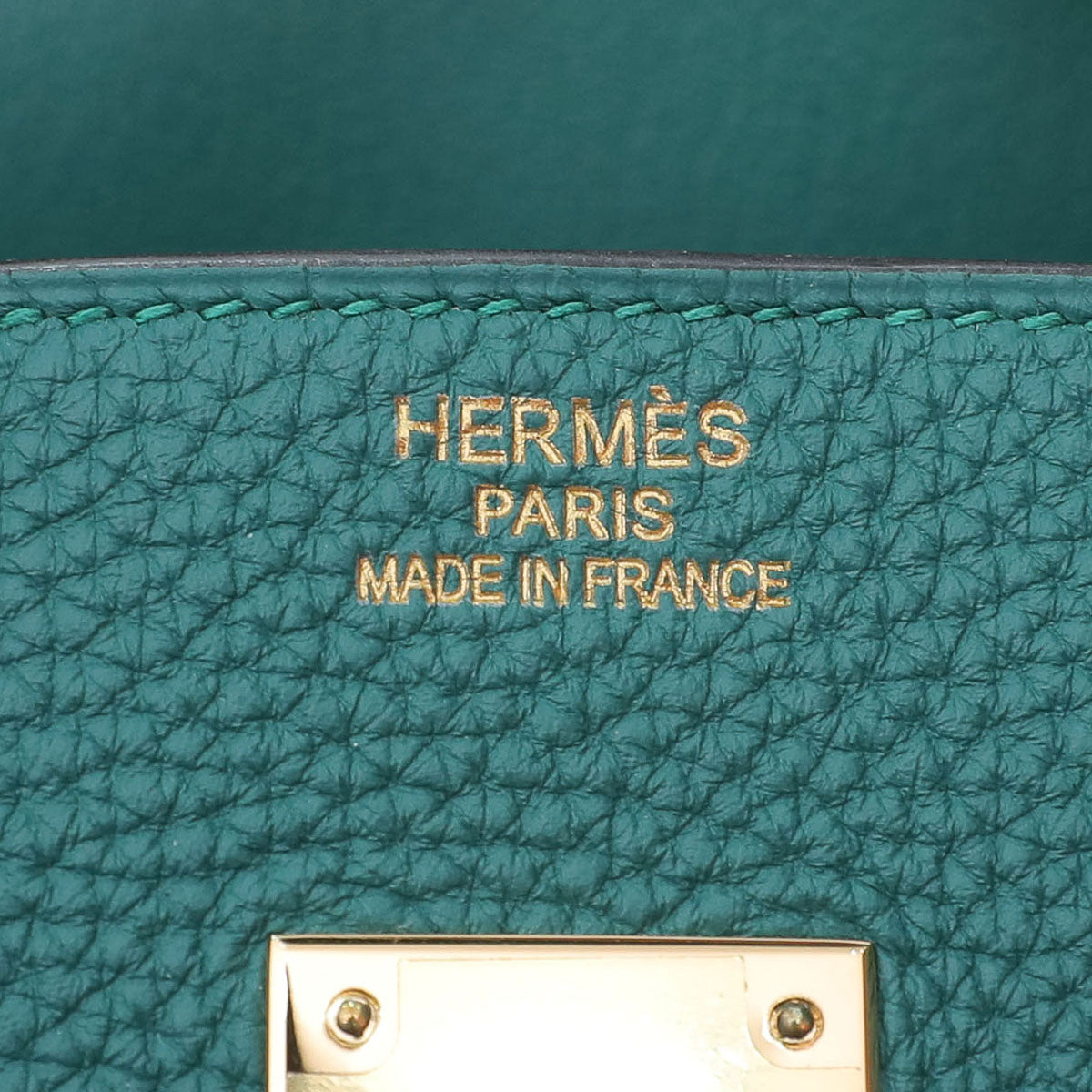 Hermes Malachite Birkin Bag 35-Hermes-THE CLOSET