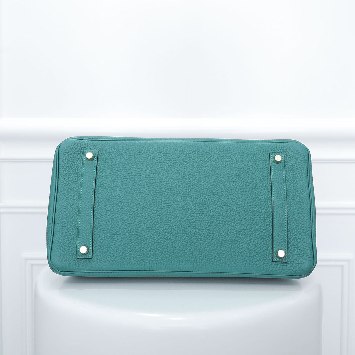 Hermes Malachite Birkin Bag 35-Hermes-THE CLOSET