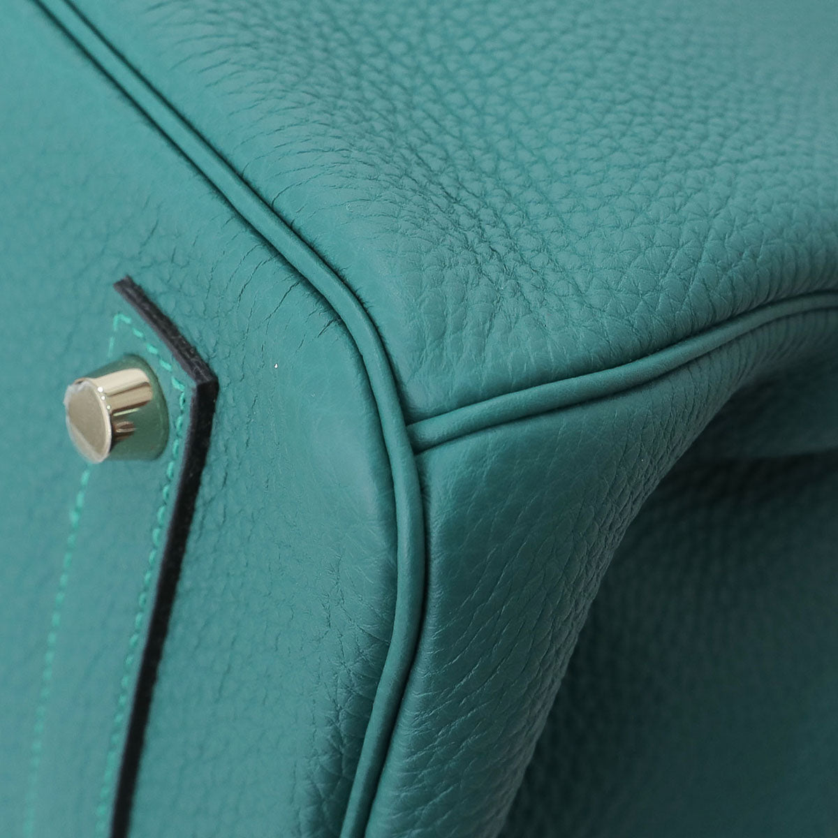 Hermes Malachite Birkin Bag 35-Hermes-THE CLOSET