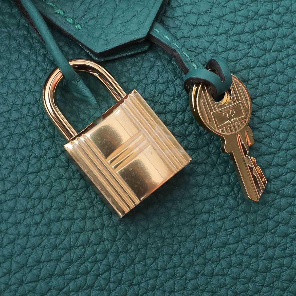 Hermes Malachite Birkin Bag 35-Hermes-THE CLOSET