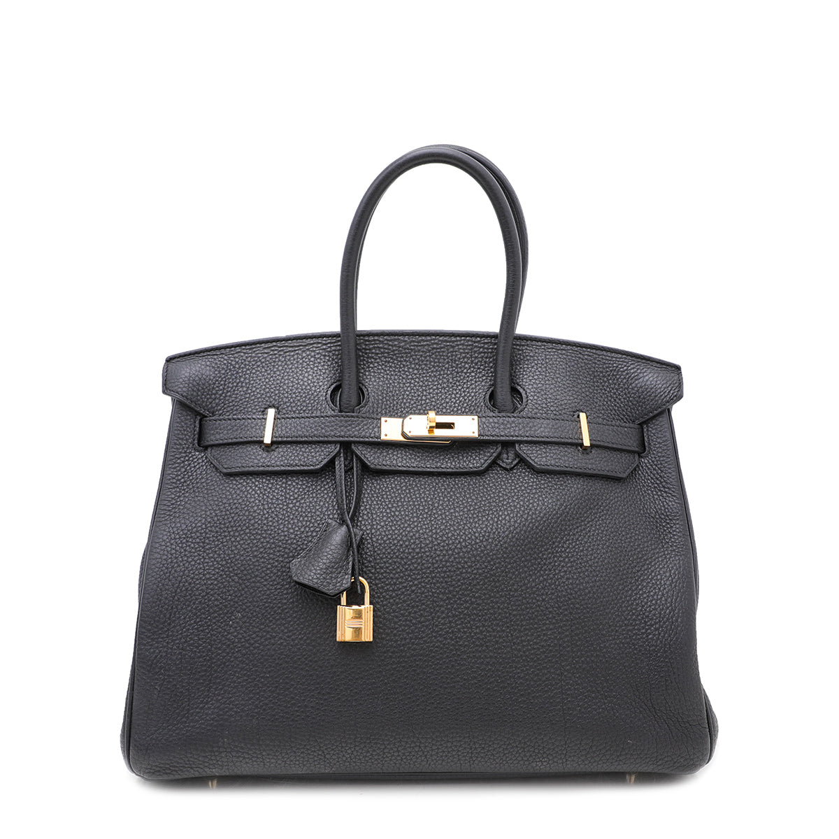Hermes Noir Togo Birkin 35 Bag-Hermes-THE CLOSET