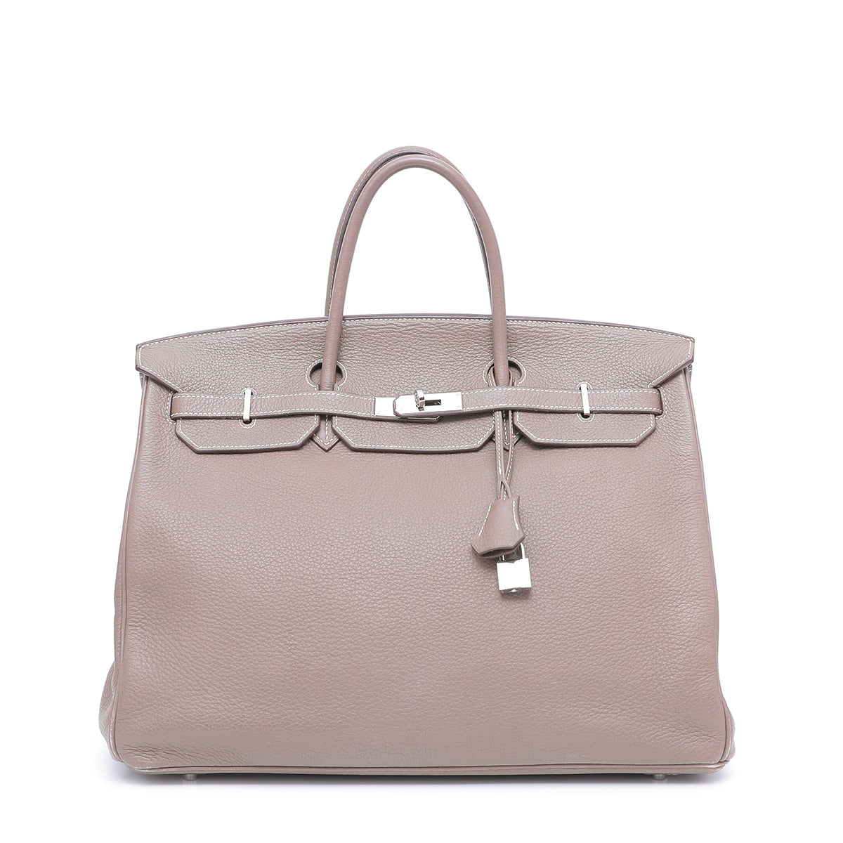 Hermes Etoupe Birkin 40-Hermes-THE CLOSET
