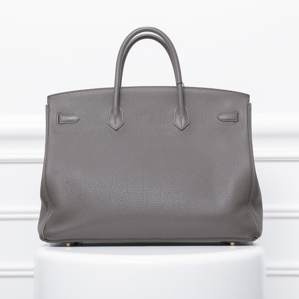 Hermes Graphite Birkin 40-Hermes-THE CLOSET