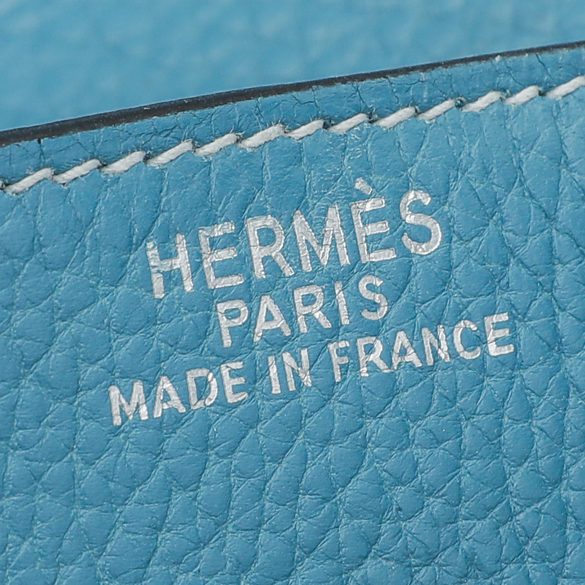 Hermes Blue Jean Birkin 50 Bag