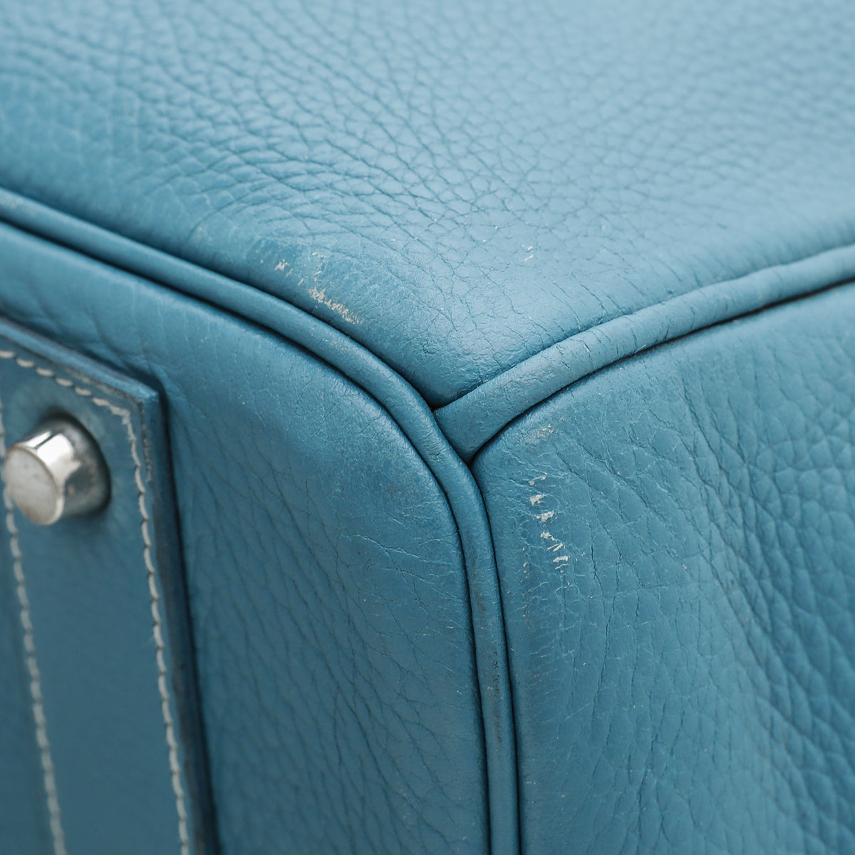 Hermès Hermes Blue Cheri Bridado Backpack Leather Pony-style calfskin  ref.1014168 - Joli Closet
