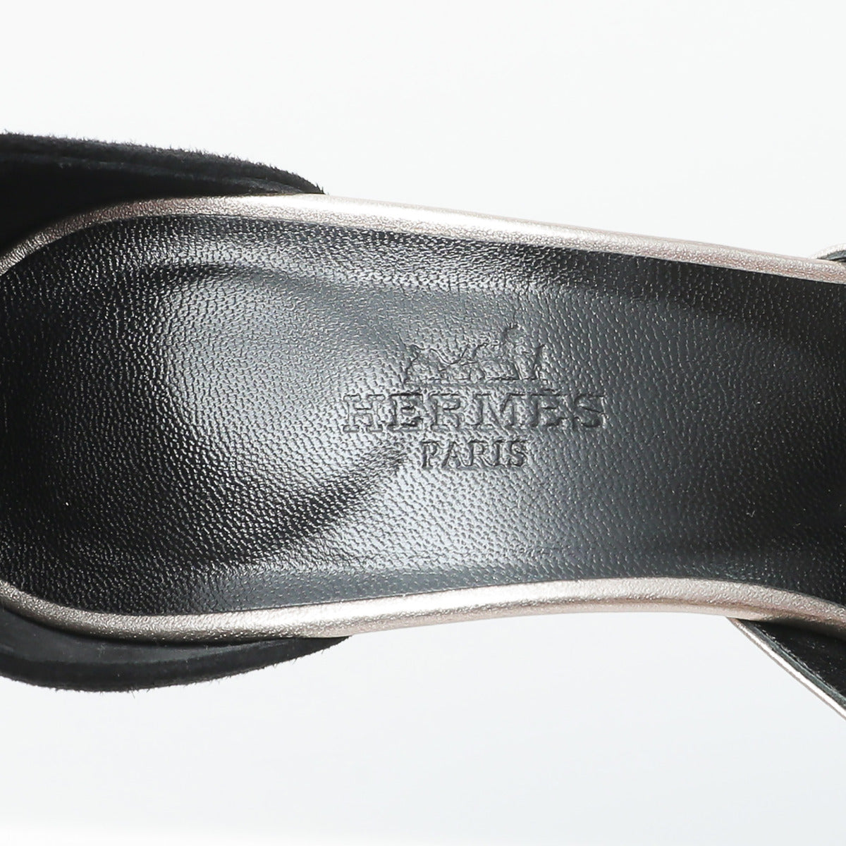 Hermes Bicolor Initiale Heels 37 ½