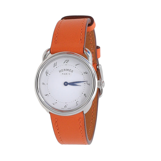 Hermes Orange Arceau Watch