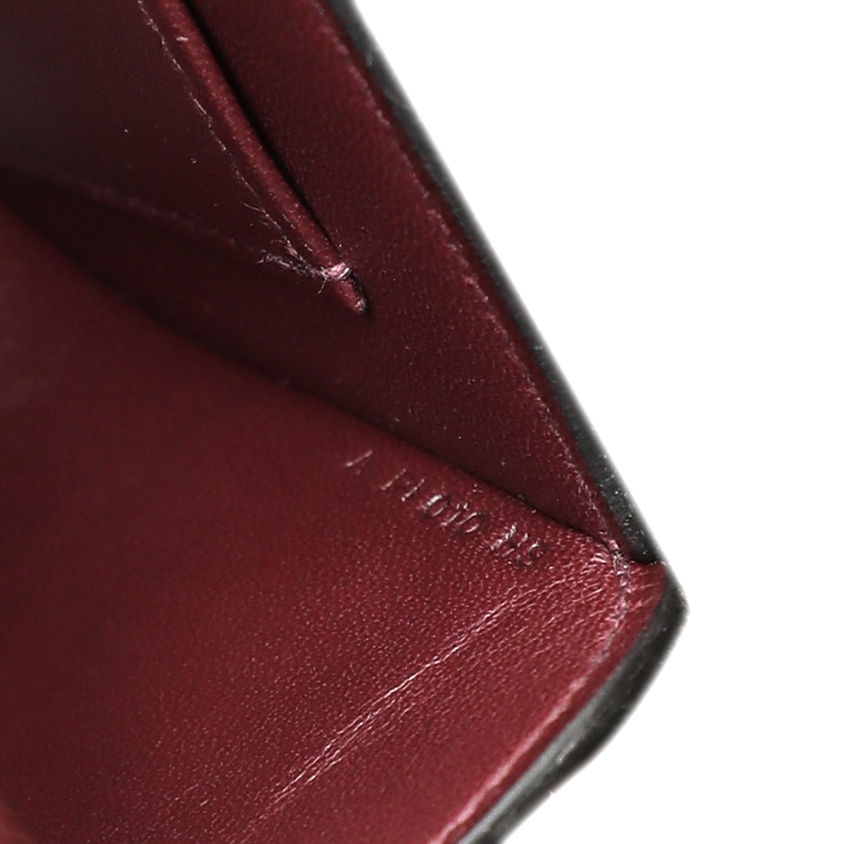 Hermes Bordeaux Epsom Cherche Midi 18 Bag W- Twilly-Hermes-THE CLOSET