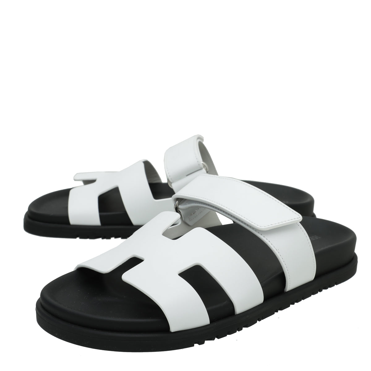 Hermes Bicolor Chypre Sandals 38-Hermes-THE CLOSET