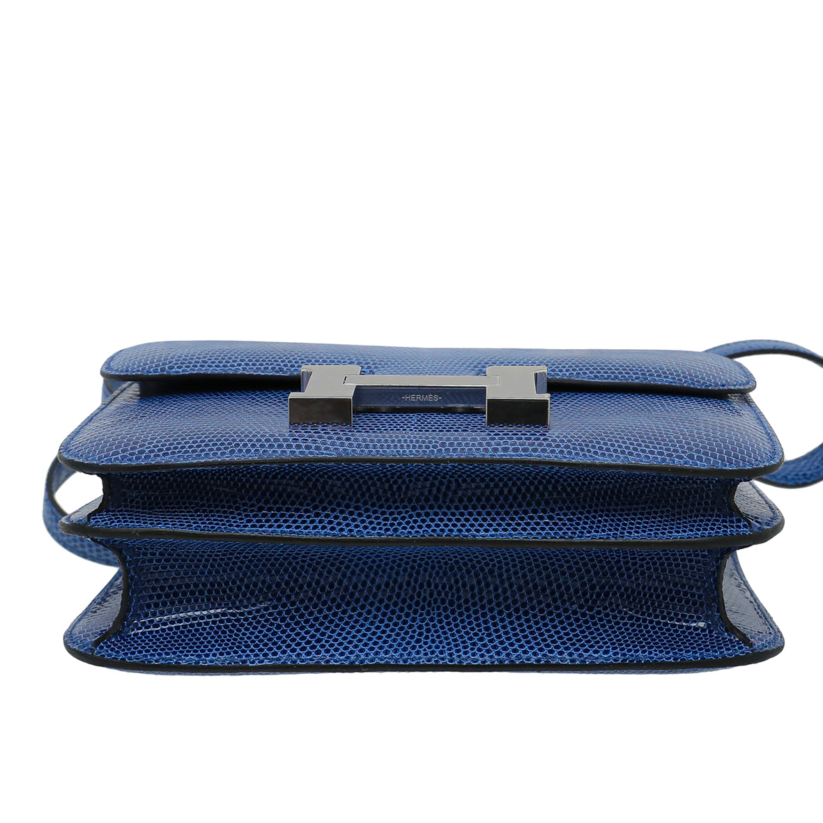 Hermes Bleu Saphir Lizard Constance III Mini Bag-Hermes-THE CLOSET