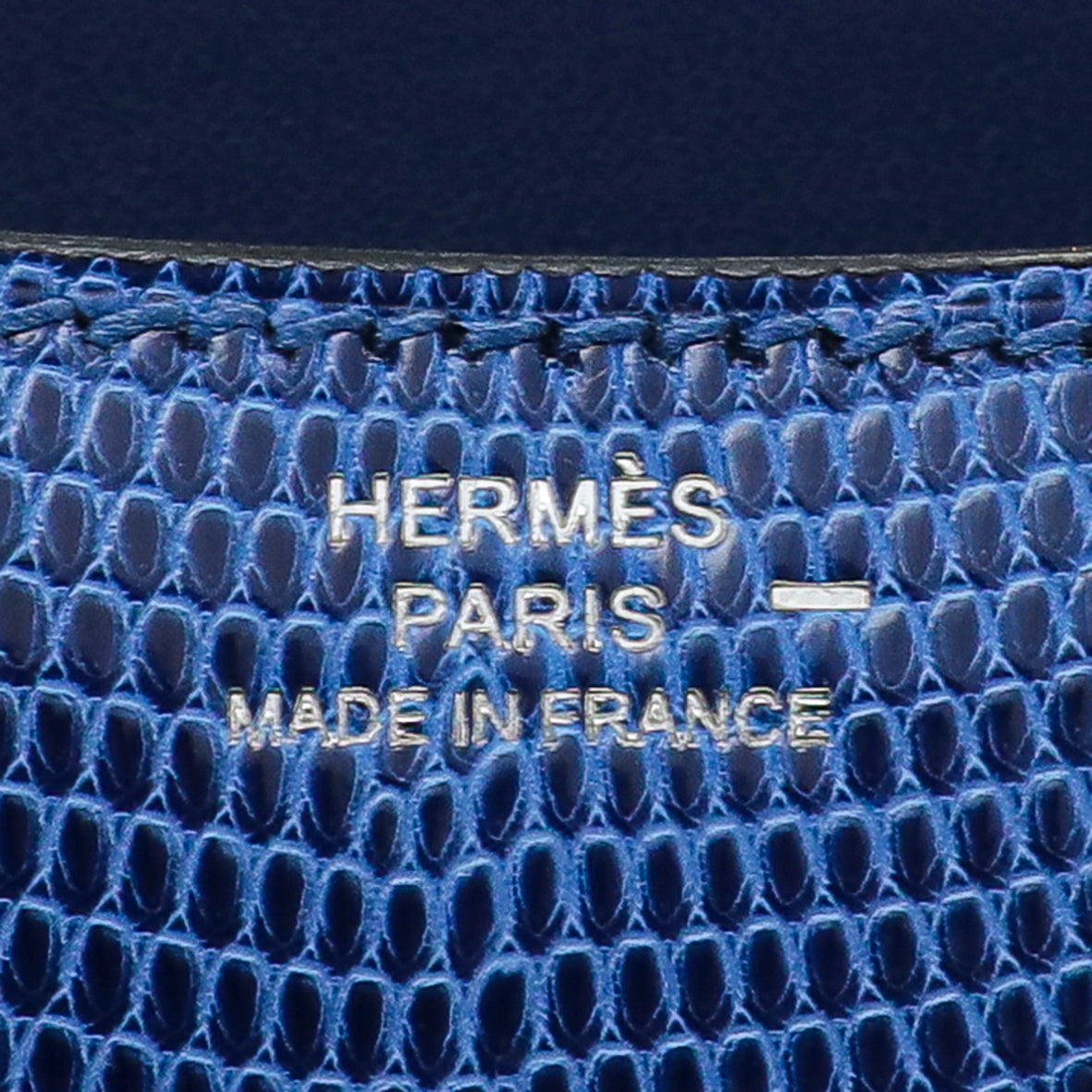 Hermes Bleu Saphir Lizard Constance III Mini Bag-Hermes-THE CLOSET
