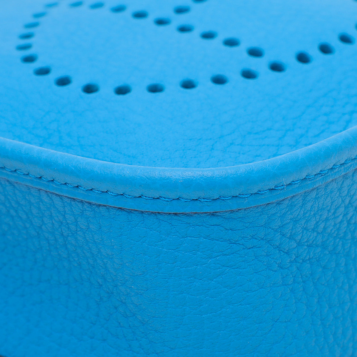 Hermes Blue Zanzibar Clemence Evelyne TBM Bag-Hermes-THE CLOSET