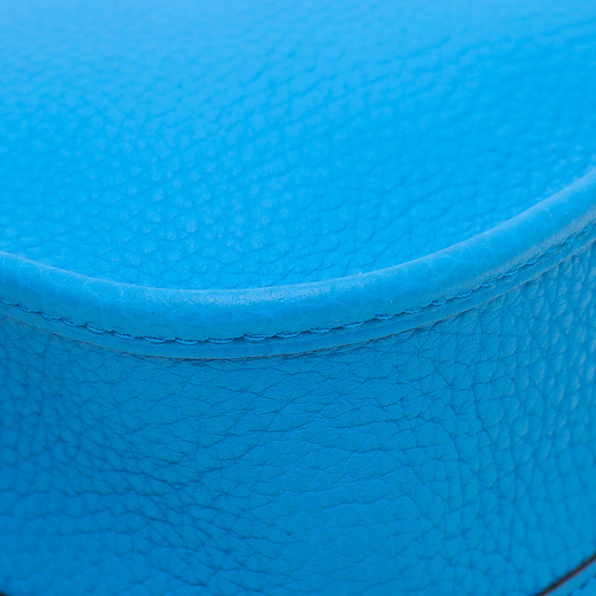 Hermes Blue Zanzibar Clemence Evelyne TBM Bag-Hermes-THE CLOSET