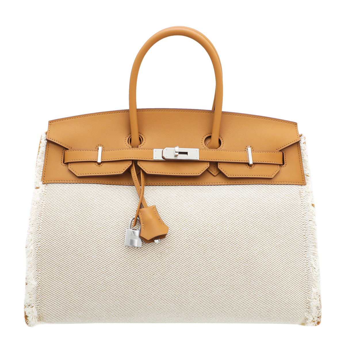 Hermes Sesame Fray Fray Ltd.Ed. Birkin 35 Bag-Hermes-THE CLOSET