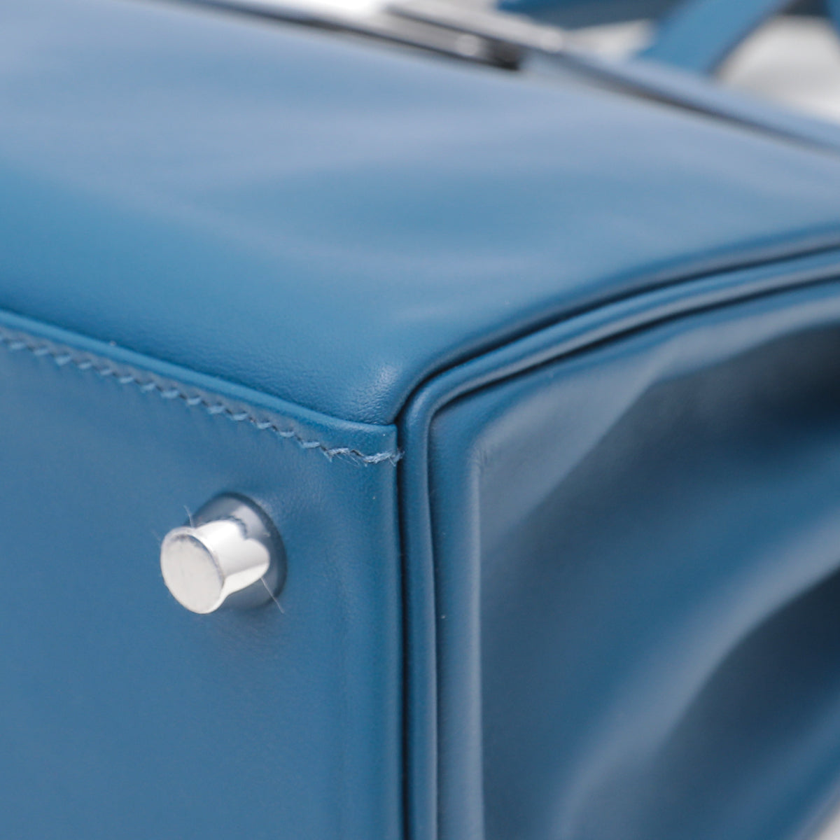 Hermes Deep Blue Retourne Kelly 25 Bag-Hermes-THE CLOSET
